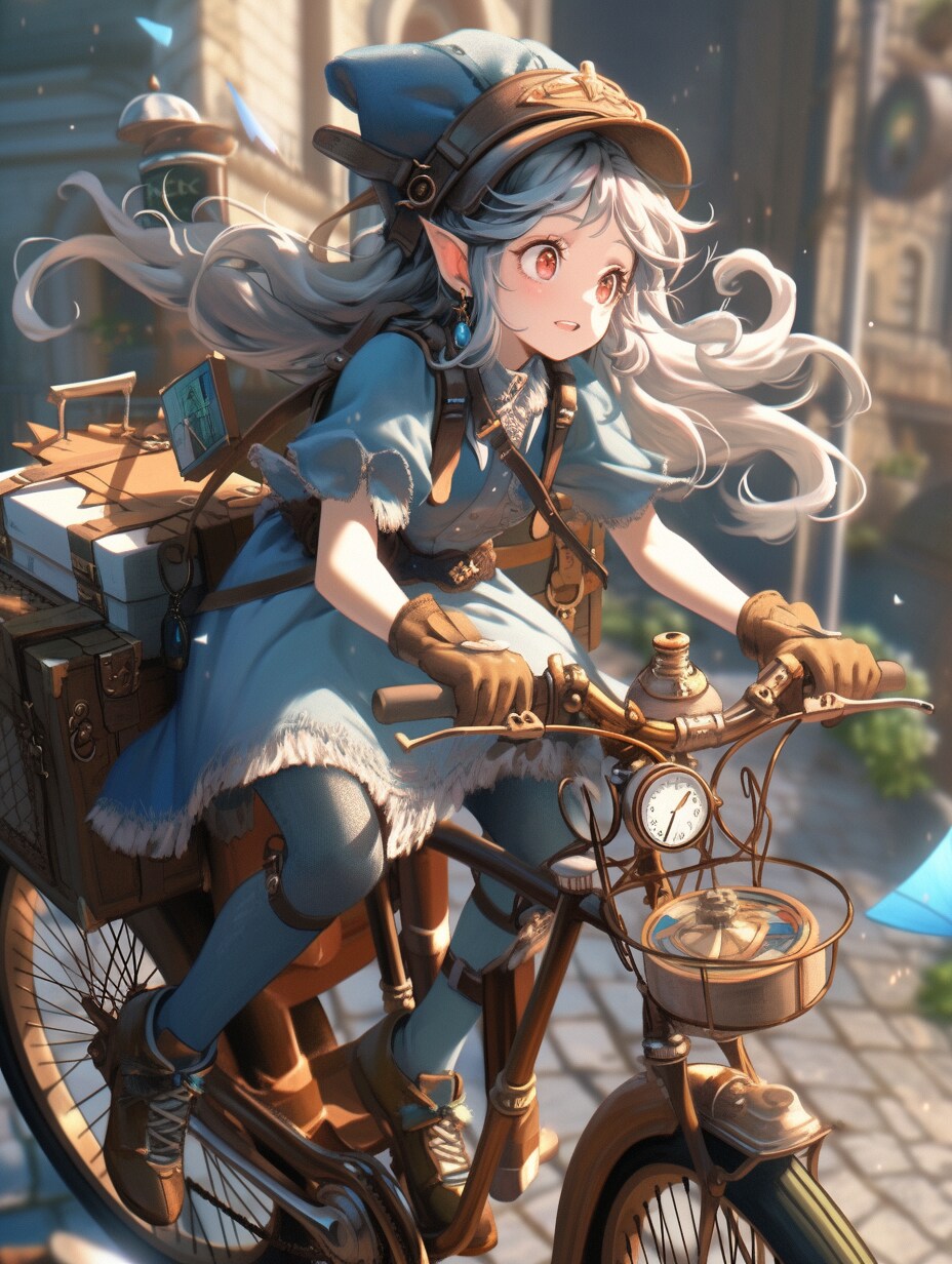 どこでも自転車（自転車型タイムマシン）