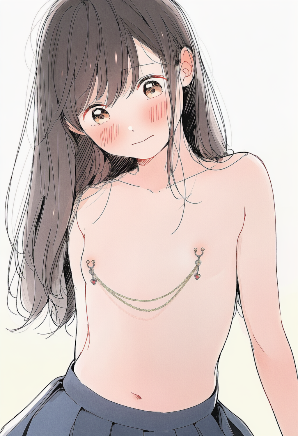実は淫乱な委員長