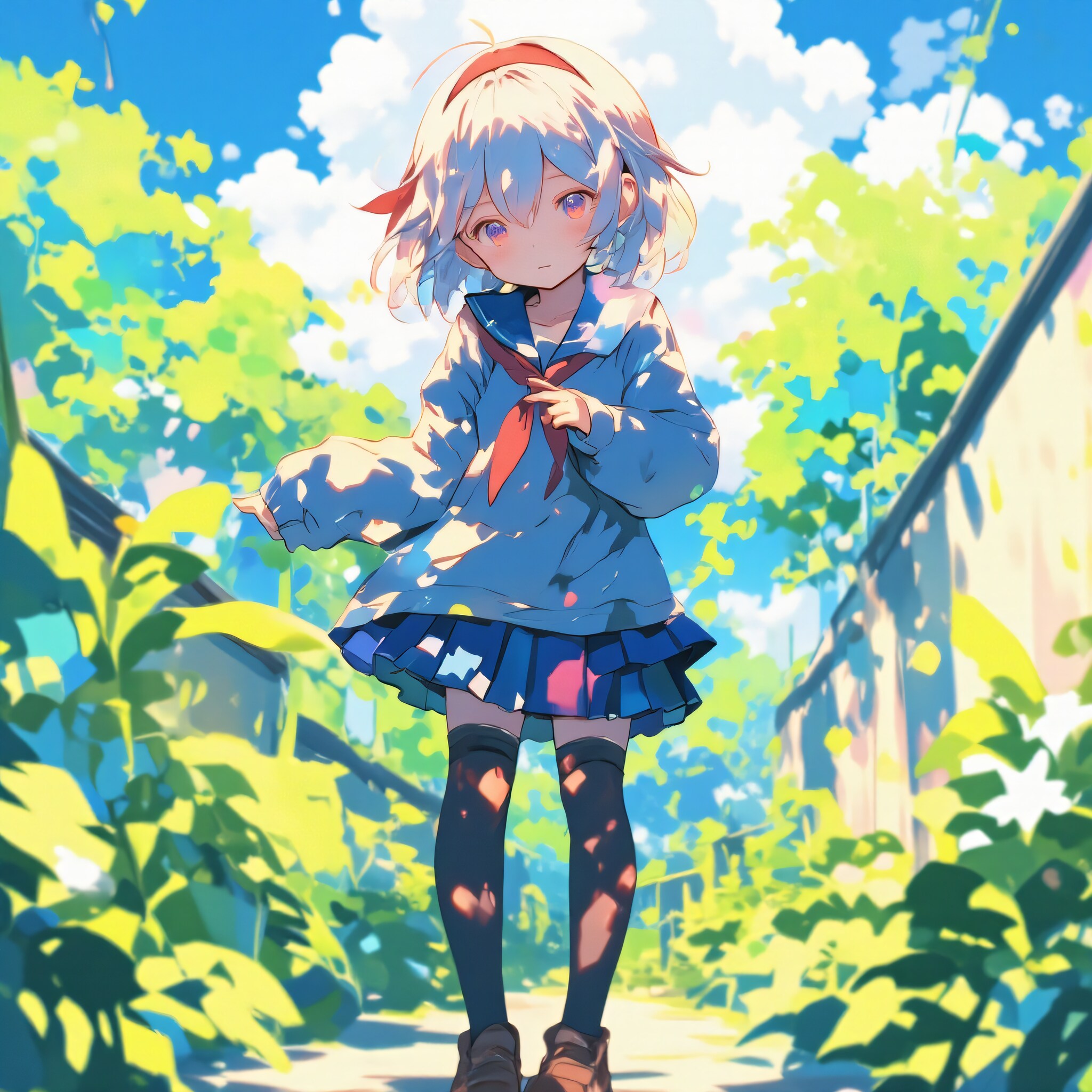 ニーハイ | の人気AIイラスト・グラビア