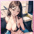 水着ぶっかけたアート　 swimsuit bukkake art 8枚目