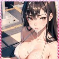水着ぶっかけたアート　 swimsuit bukkake art 10枚目