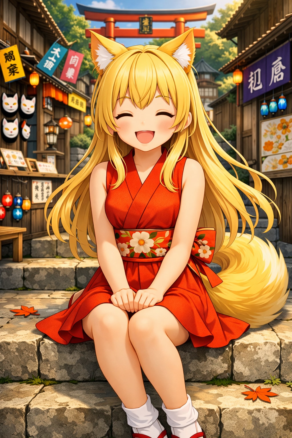 赤いきつね子ちゃん