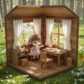 森の中の小部屋 2枚目