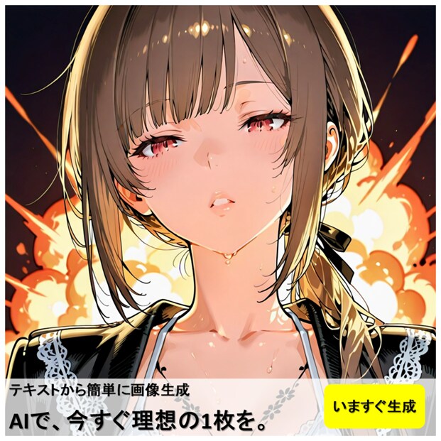 AIで、今すぐ理想の1枚を。