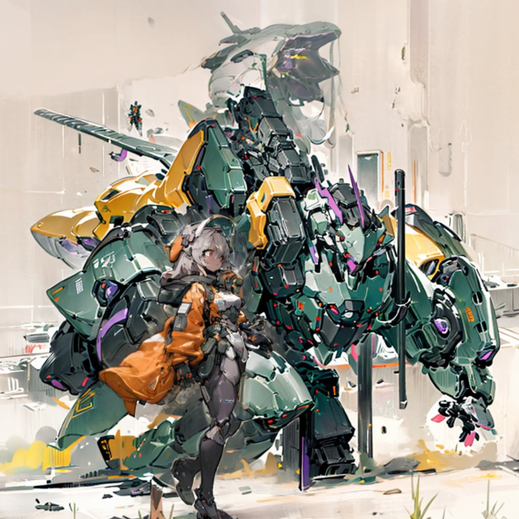Girl and Robot1153