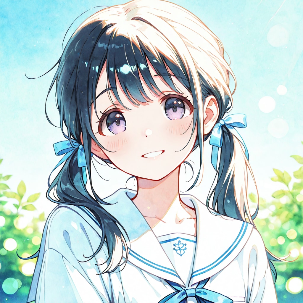 新緑の少女