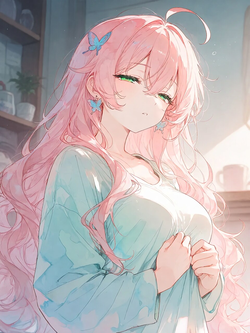眠いよぉ | の人気AIイラスト・グラビア