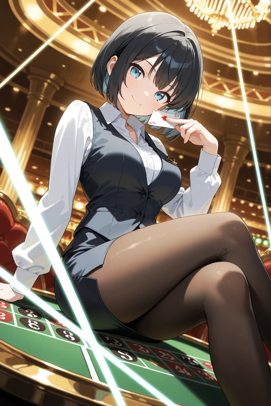 カジノディーラープロフ絵ちゃん