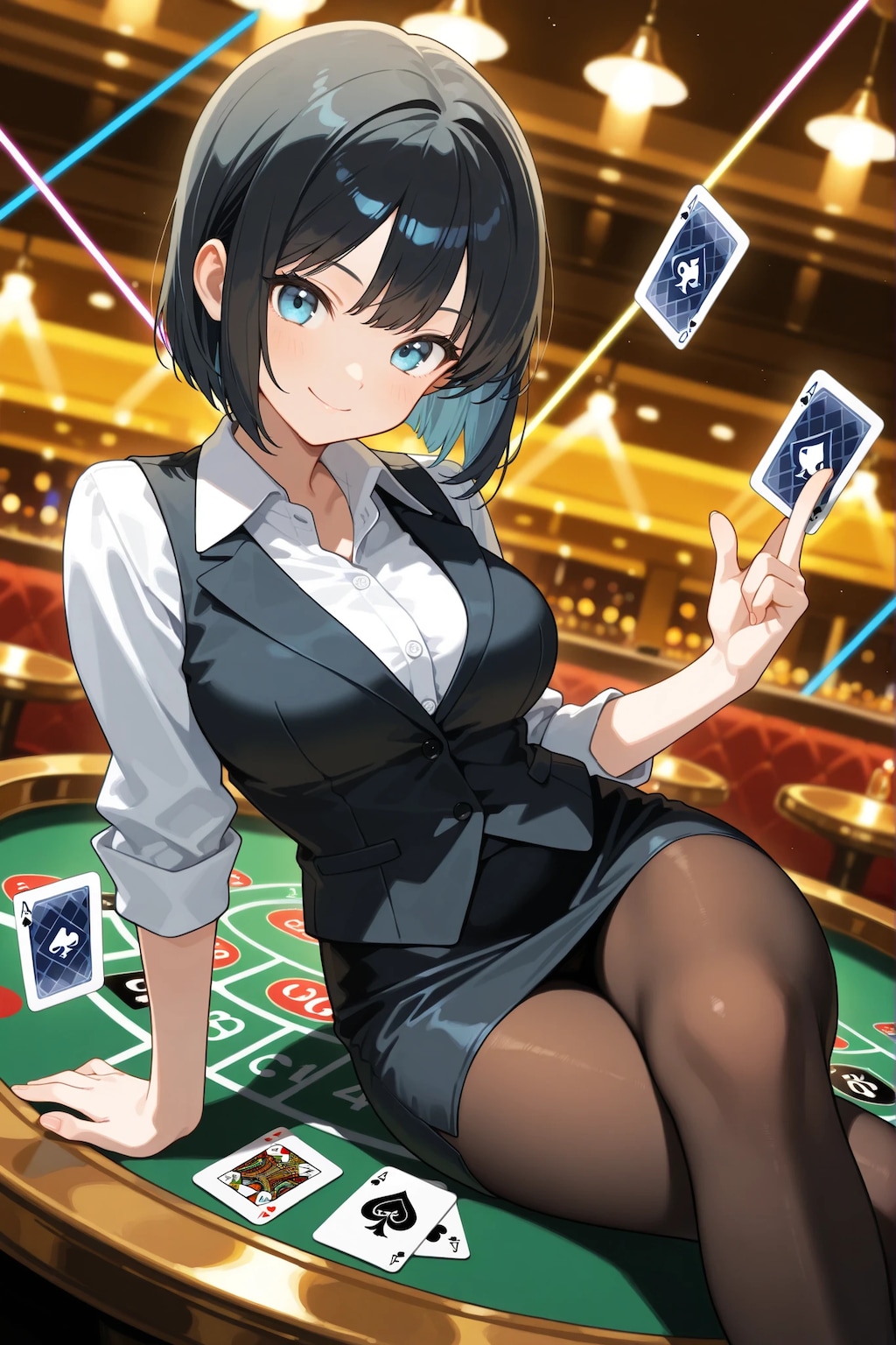 カジノディーラープロフ絵ちゃん