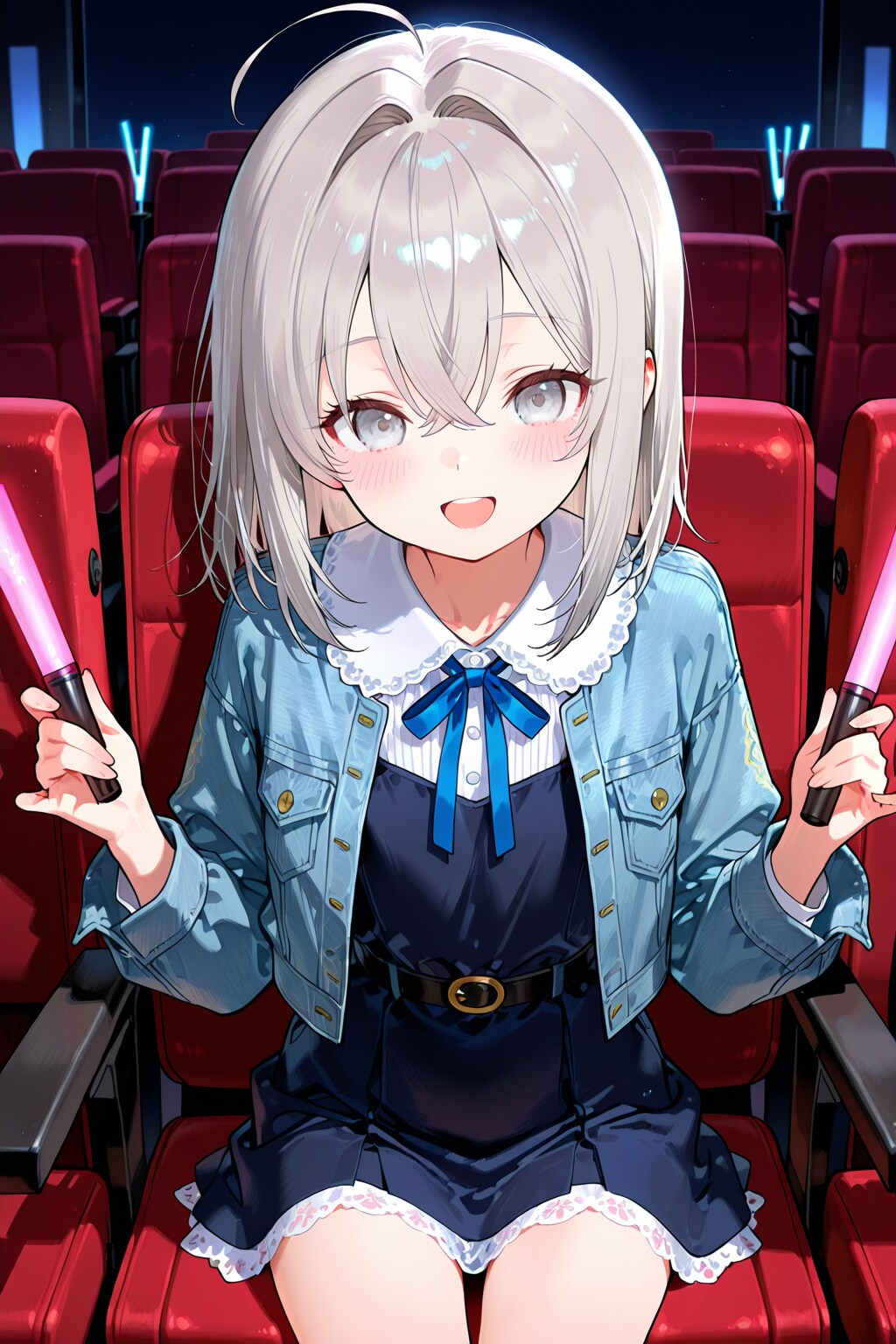 雪乃と映画鑑賞