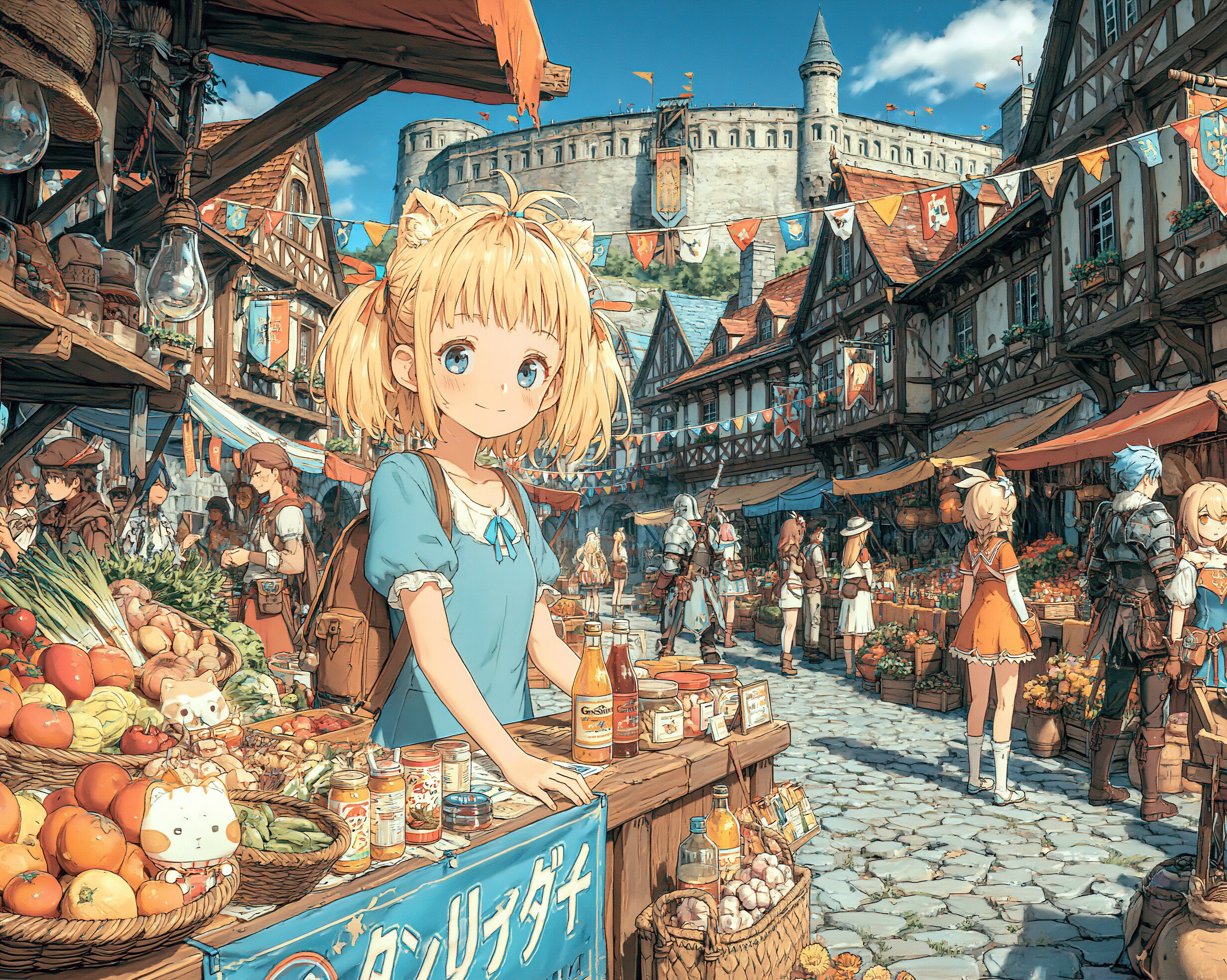 うちの屋台、評判いいんだから！ | の人気AIイラスト・グラビア