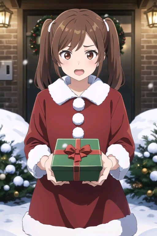 小さなクリスマスプレゼント | の人気AIイラスト・グラビア