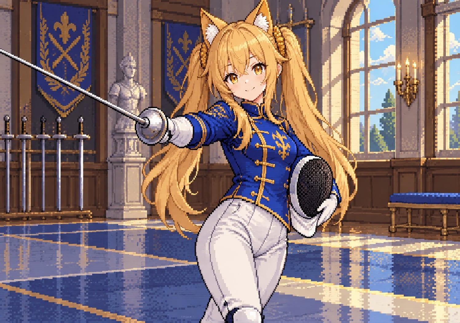 昔のゲームのビジュアルシーンのミラさん | の人気AIイラスト・グラビア