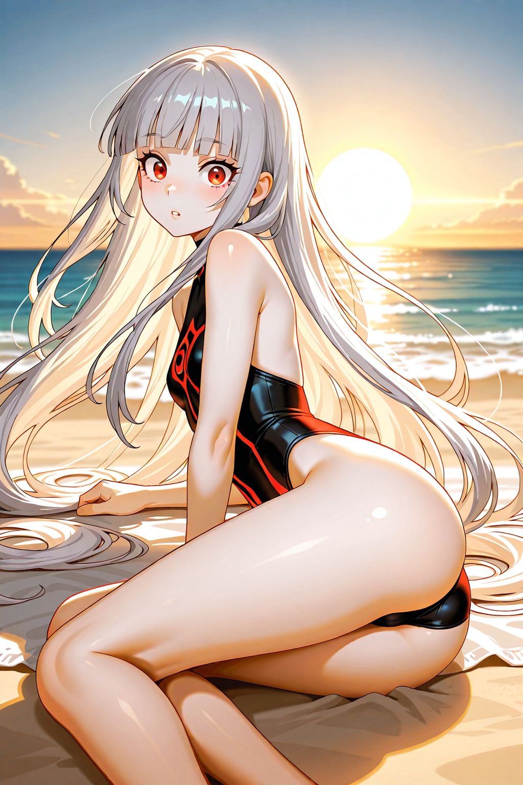 今日の水着