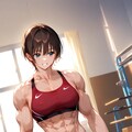 muscle girl 2枚目