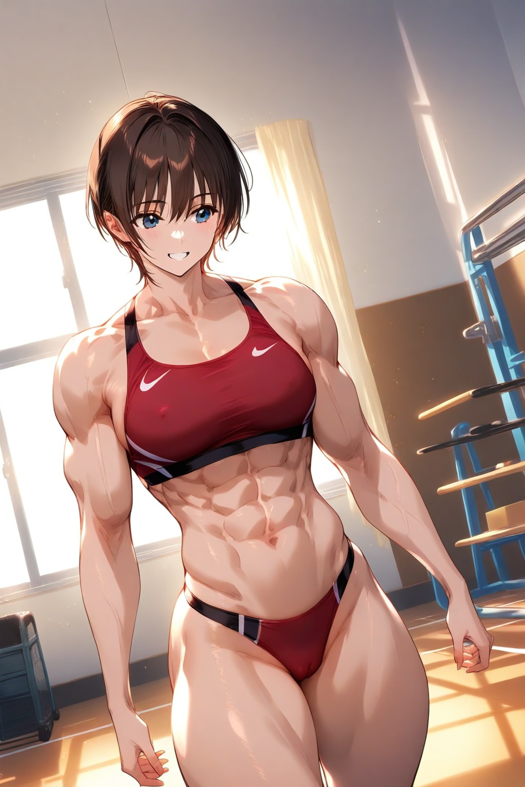 muscle girl