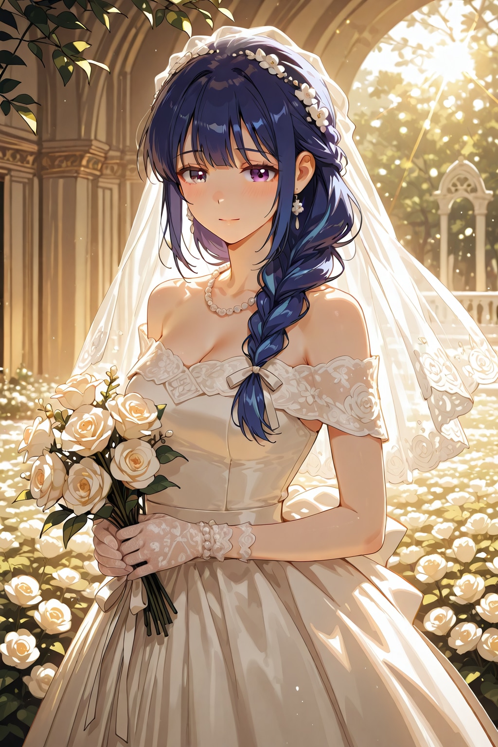 白薔薇の庭