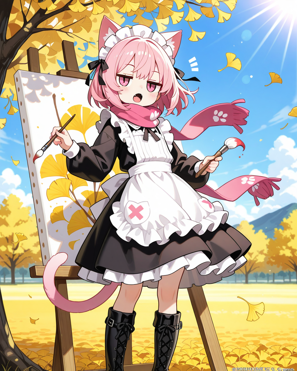 どうにゃ？上手いにゃろ？