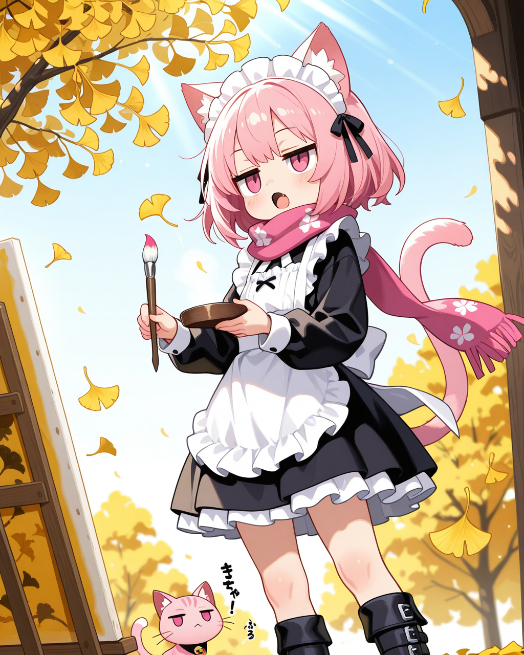 どうにゃ？上手いにゃろ？