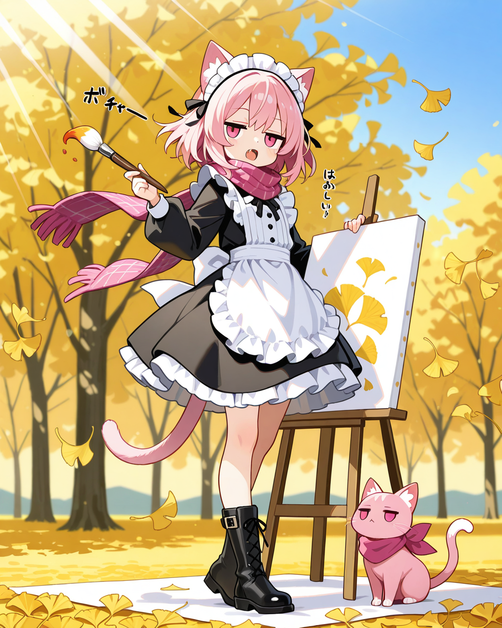 どうにゃ？上手いにゃろ？