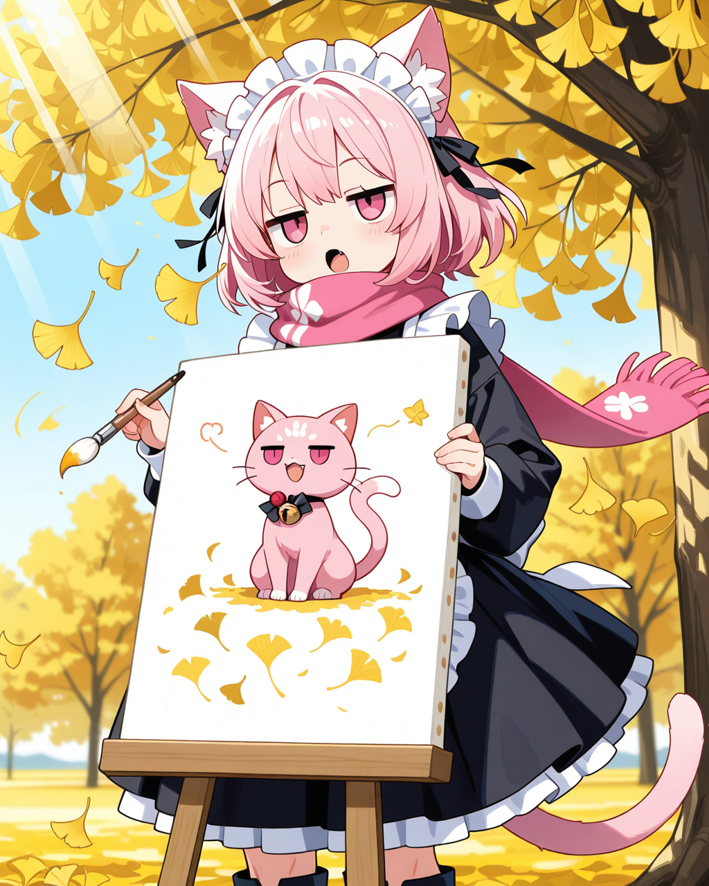 どうにゃ？上手いにゃろ？