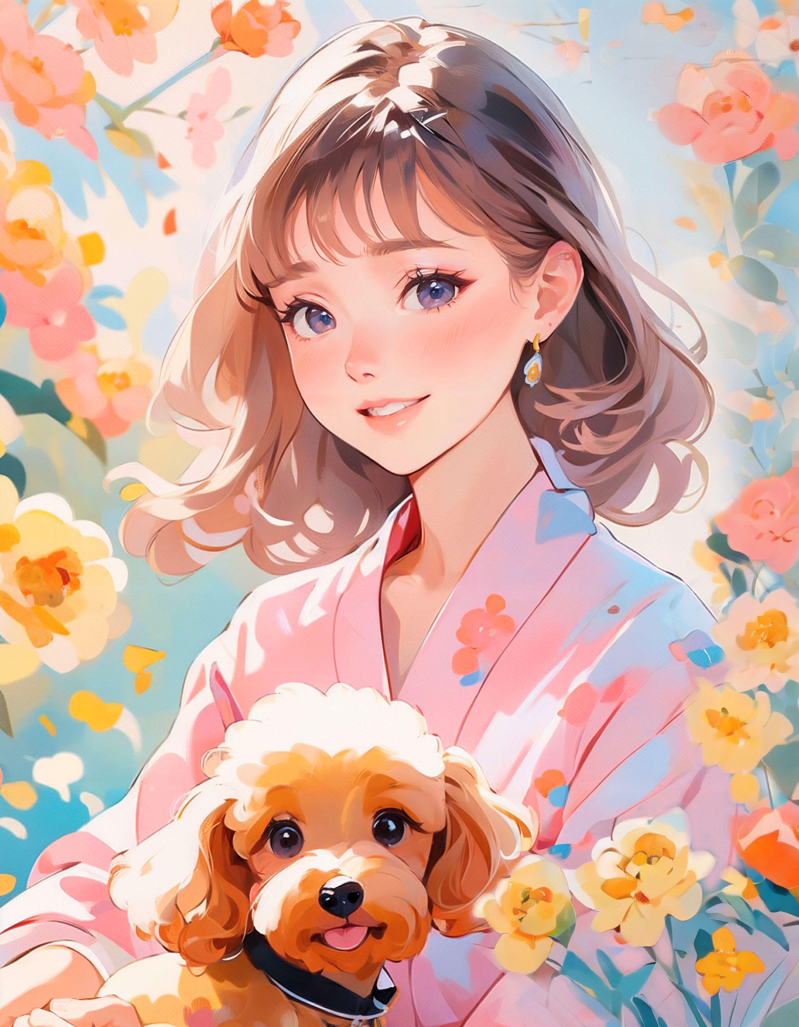 癒しのトイプードル