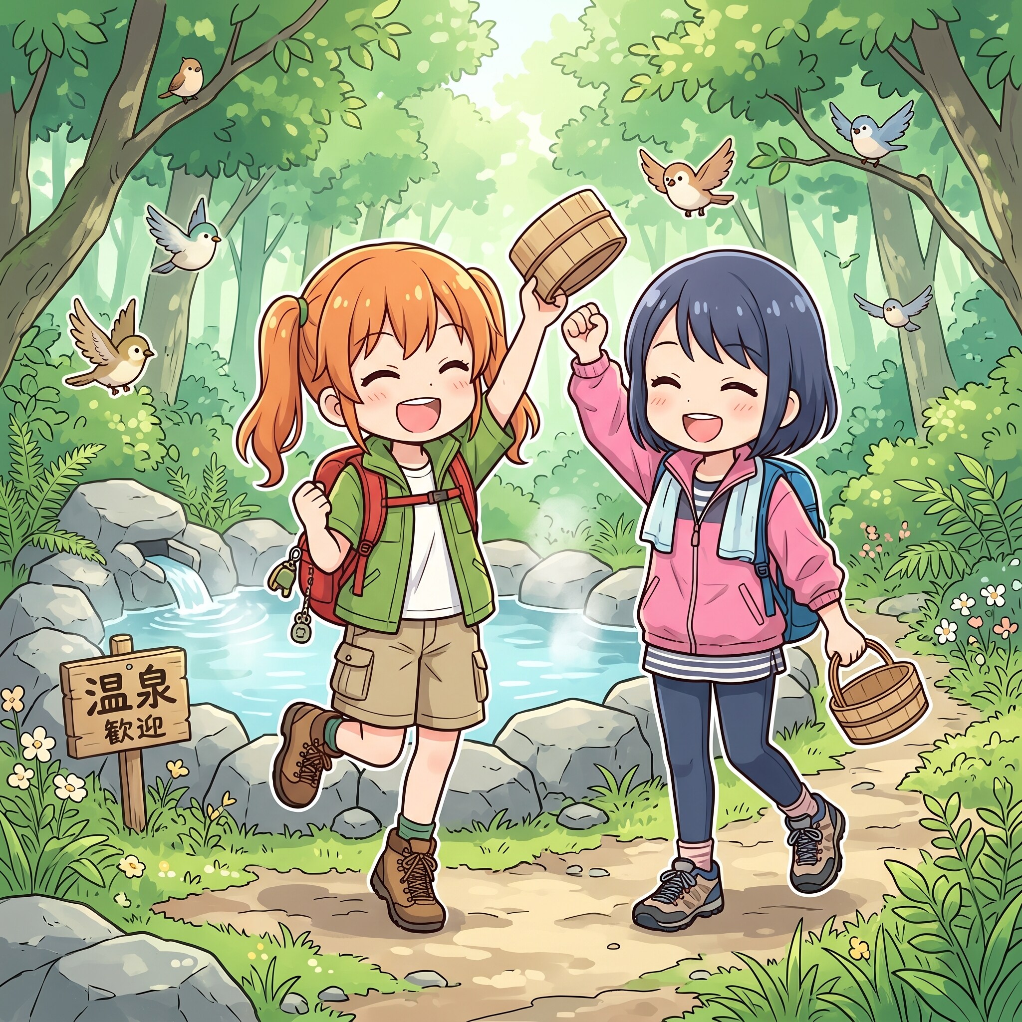 秘湯 | の人気AIイラスト・グラビア