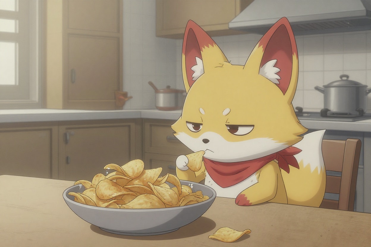 穫れたてじゃがいもでポテチ | の人気AIイラスト・グラビア