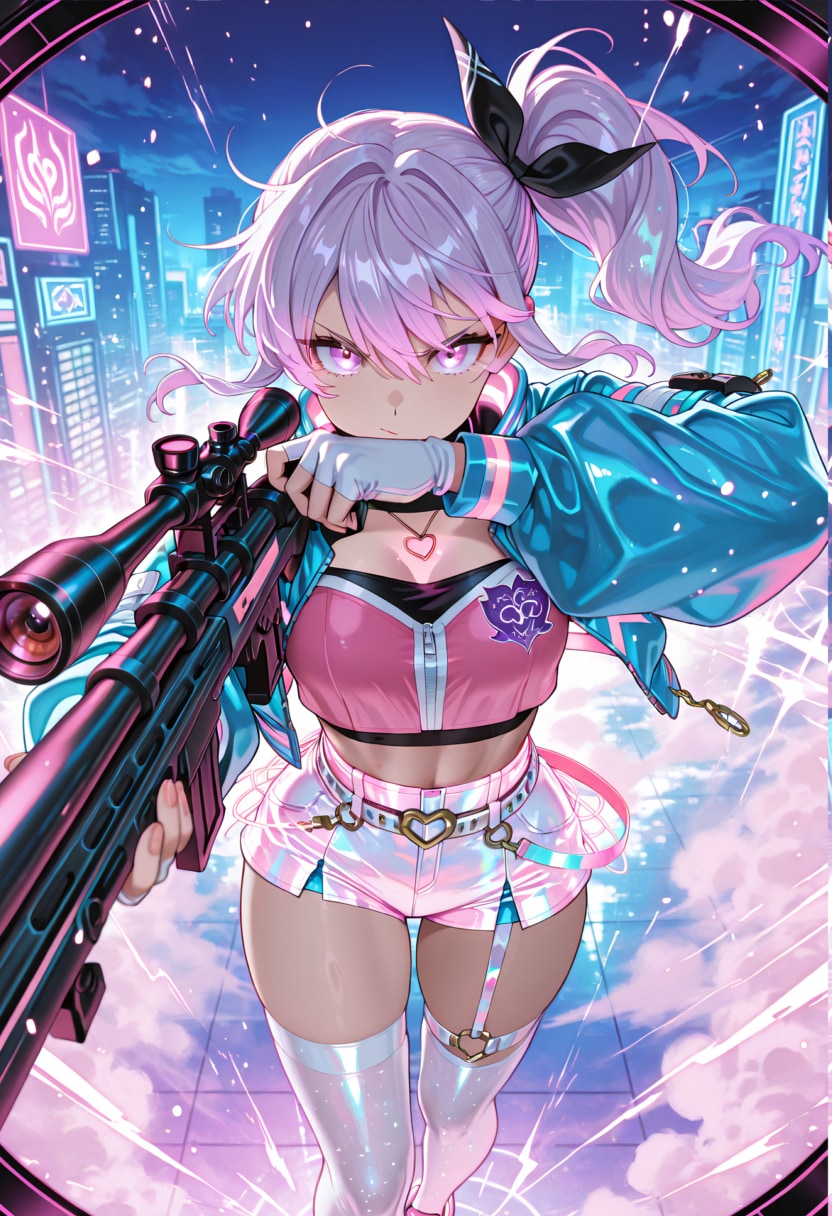 Neon Sniper | の人気AIイラスト・グラビア