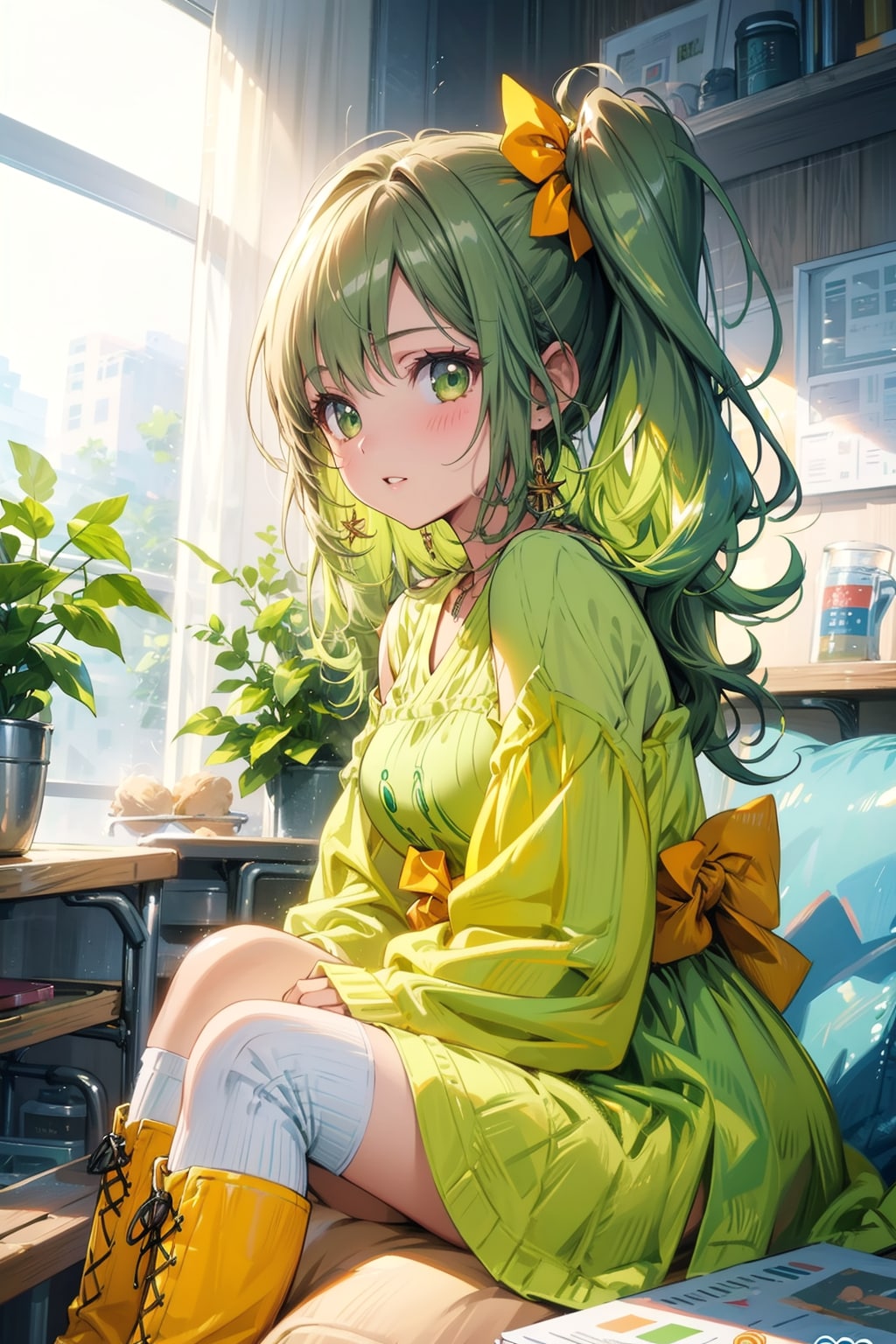 TOPAZ+αできみどりちゃん | の人気AIイラスト・グラビア