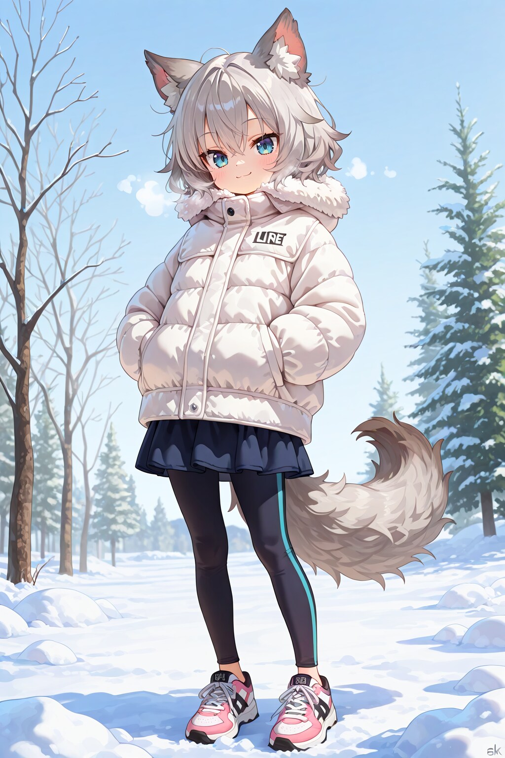 ケモミミ冬コーデ　その２