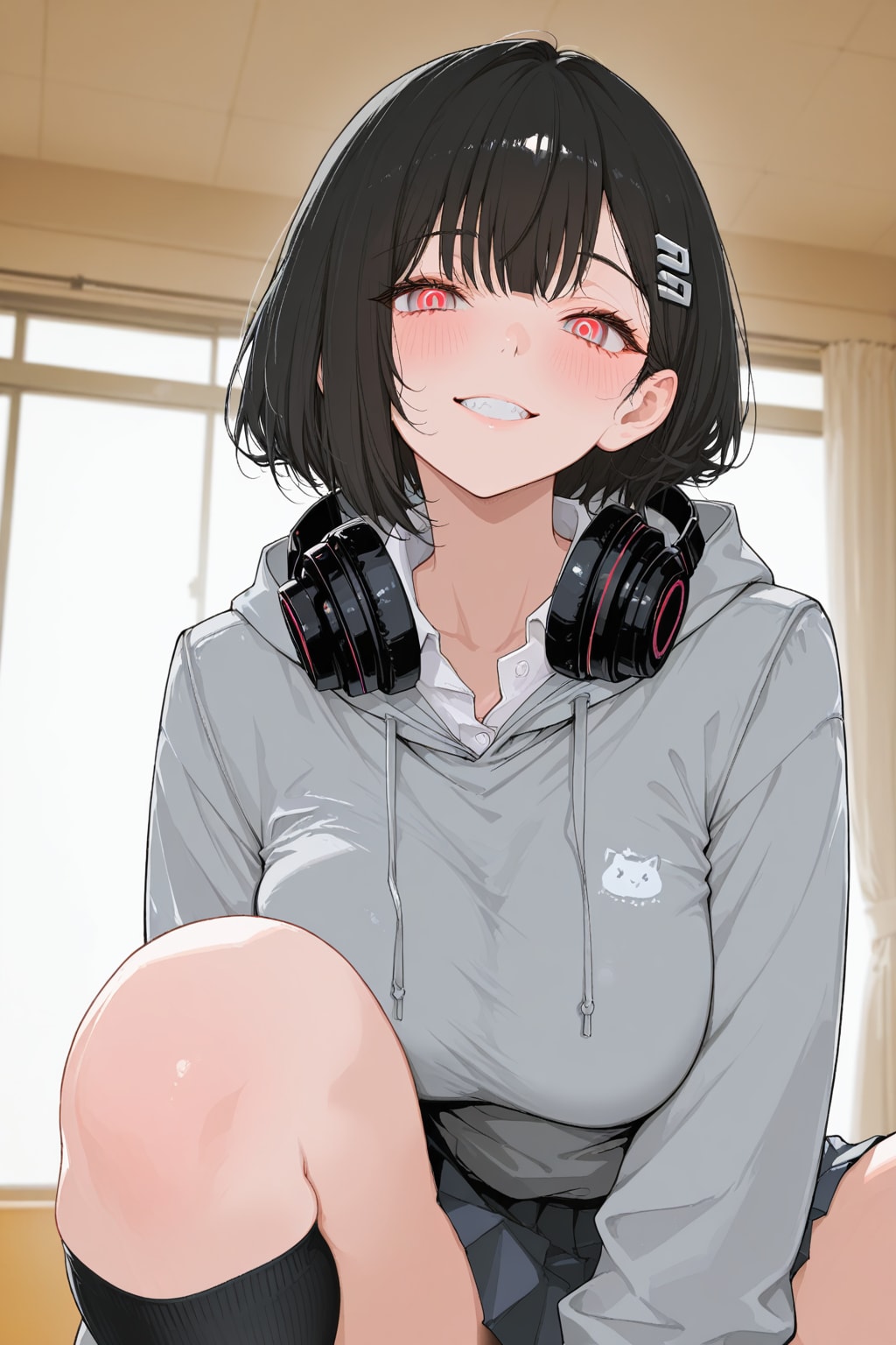 ヘッドホンの女の子【APRICOTバージョン】