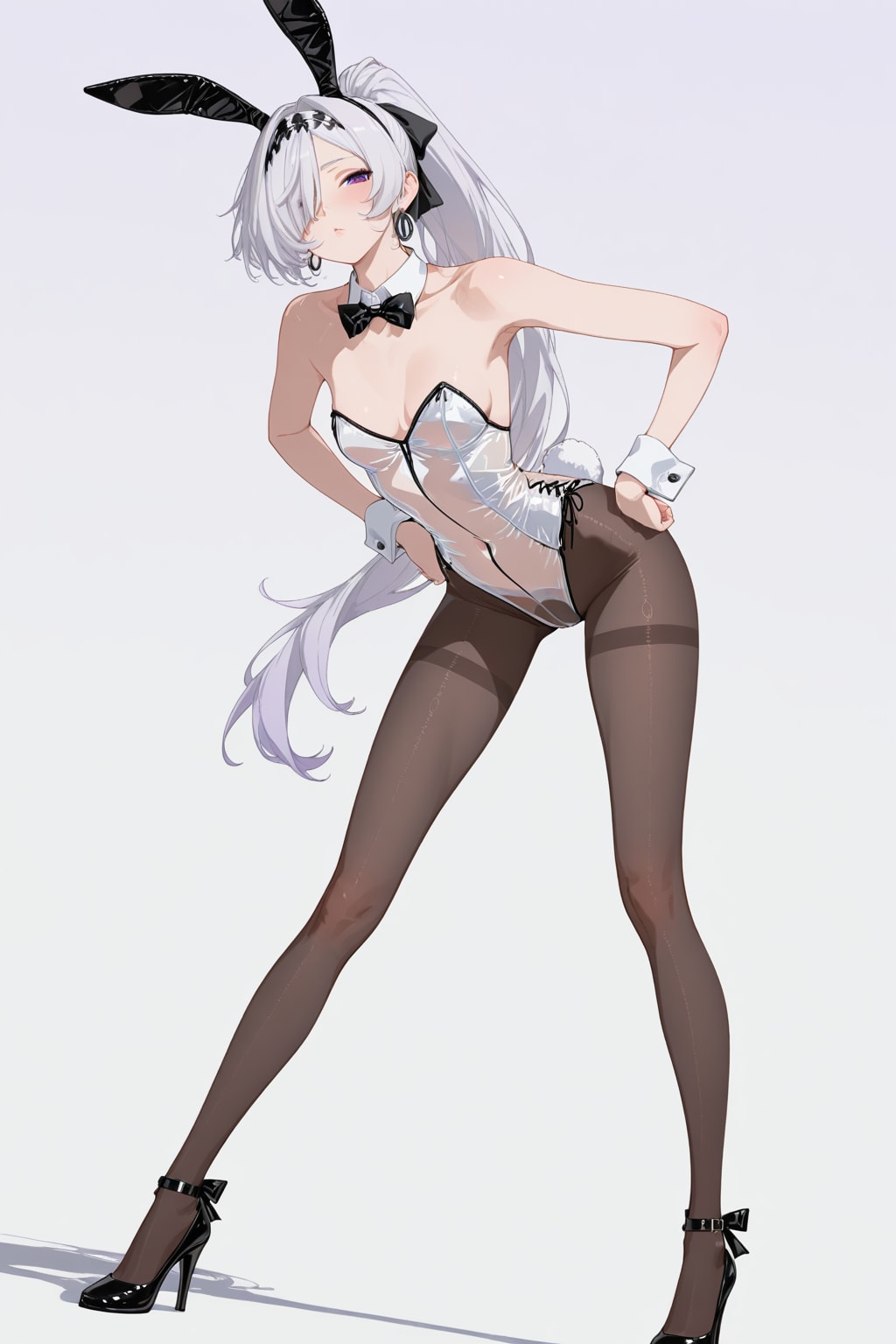 メカクレ薄紫髪ちゃん77『投稿企画：APRICOT』
