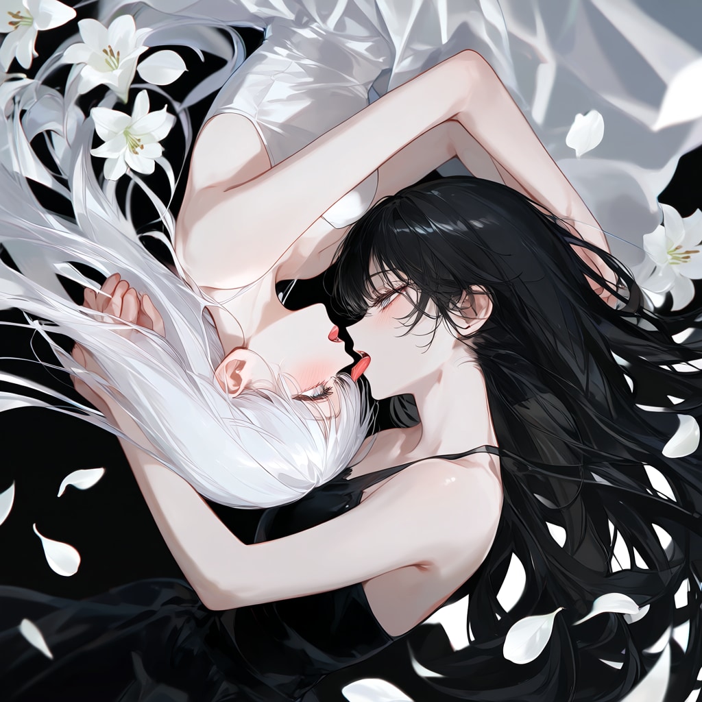 白百合ちゃんと黒百合ちゃん