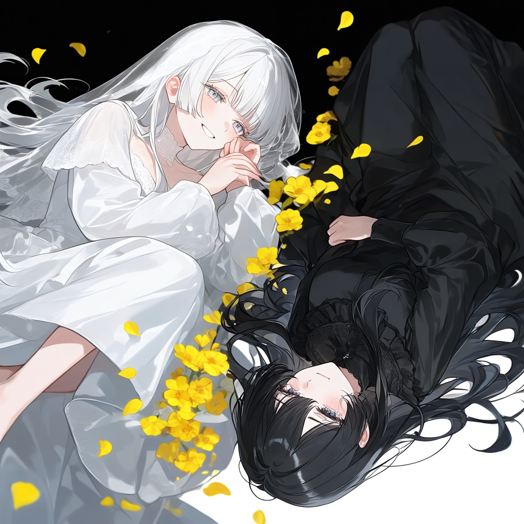 白百合ちゃんと黒百合ちゃん