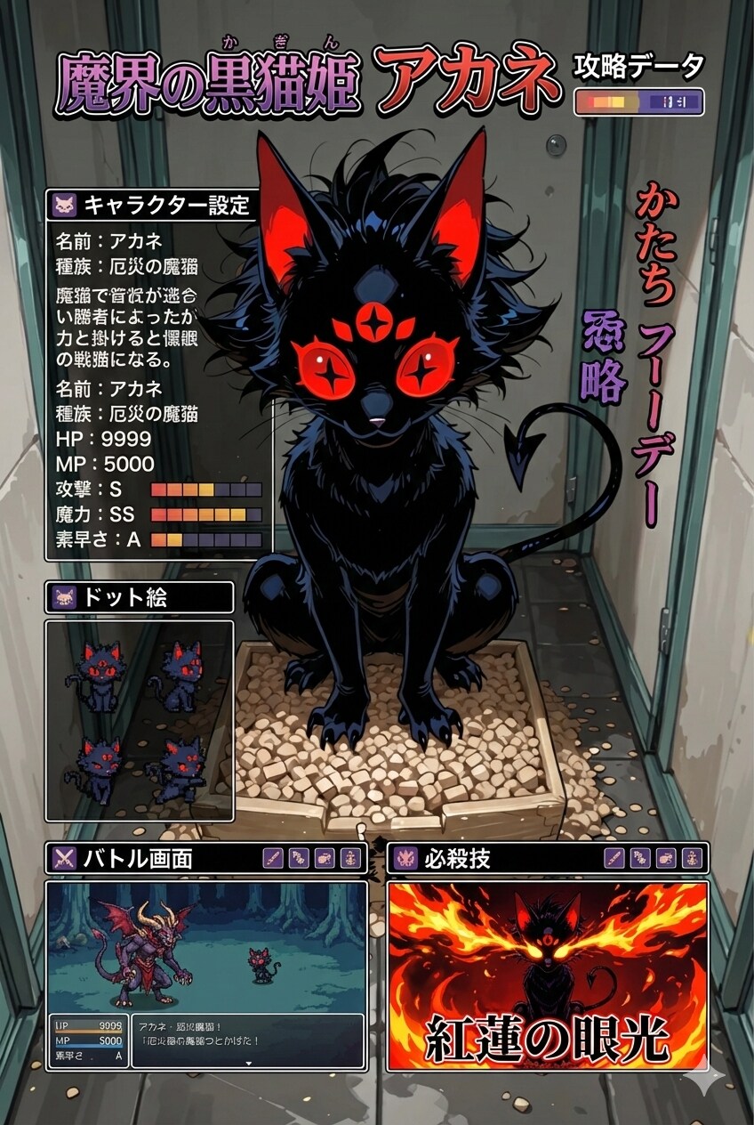 魔界の黒猫姫