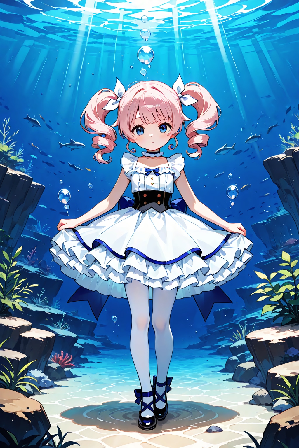 水の中 髪が浮かない テクノロジー