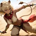 DGs日曜日　褐色ライオン娘 4枚目