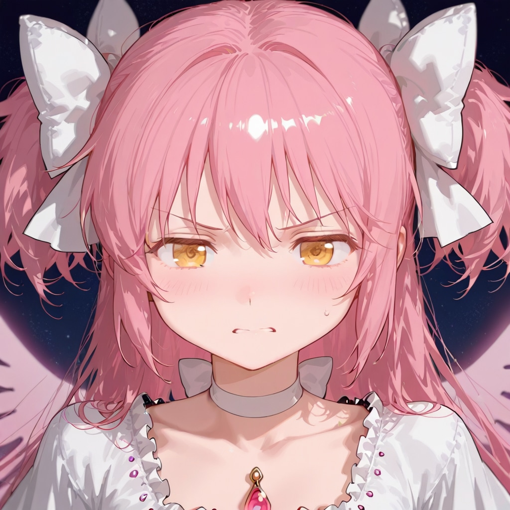 アルティメットまどか様の怒った顔