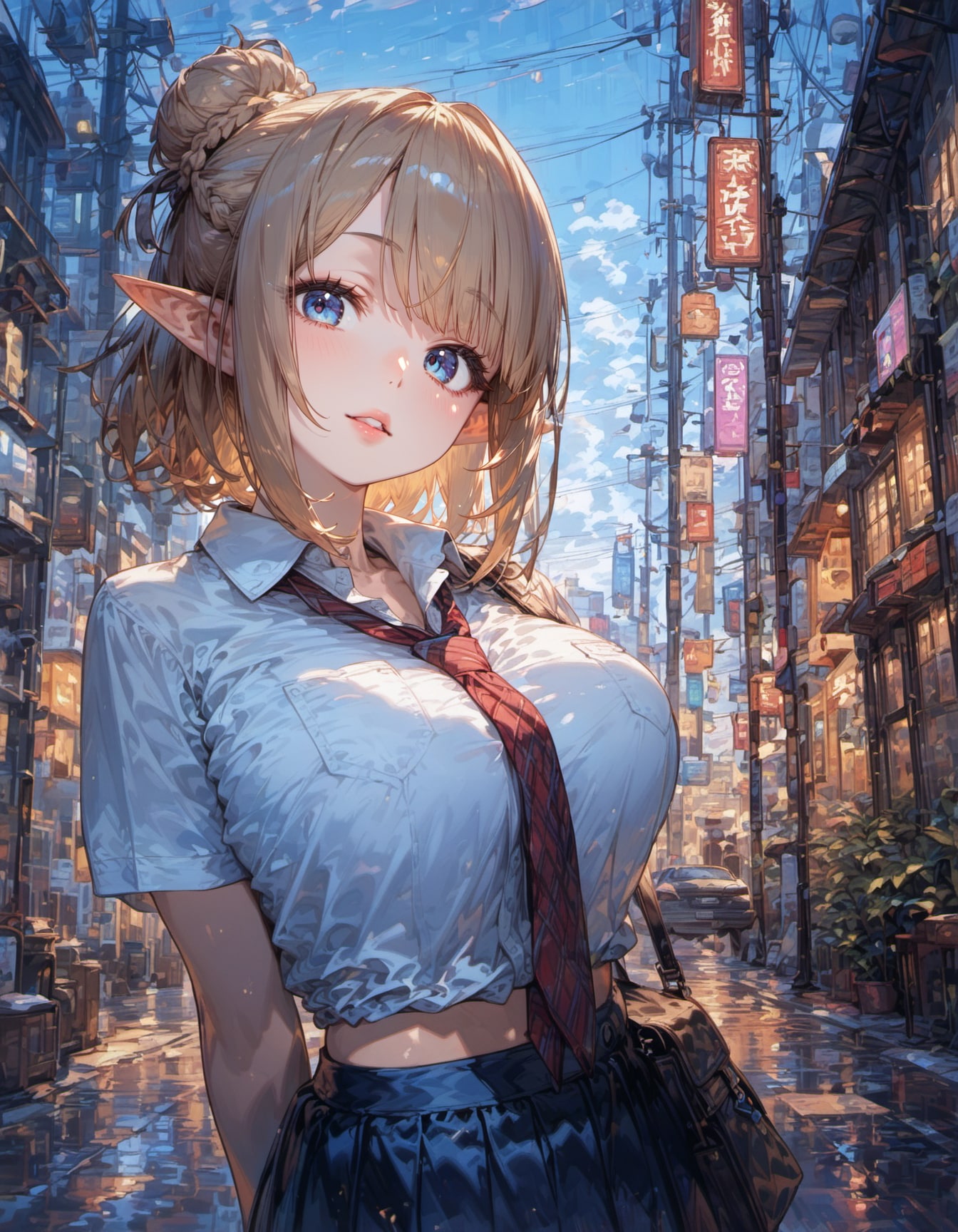 school uniform | の人気AIイラスト・グラビア