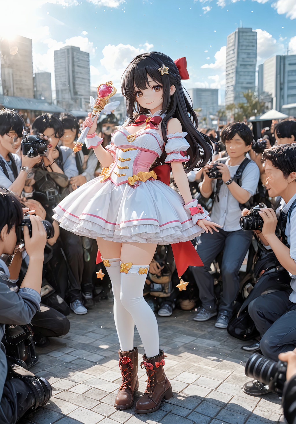 今日だけは魔法少女 ― 咲夜コスプレ撮影会 ―