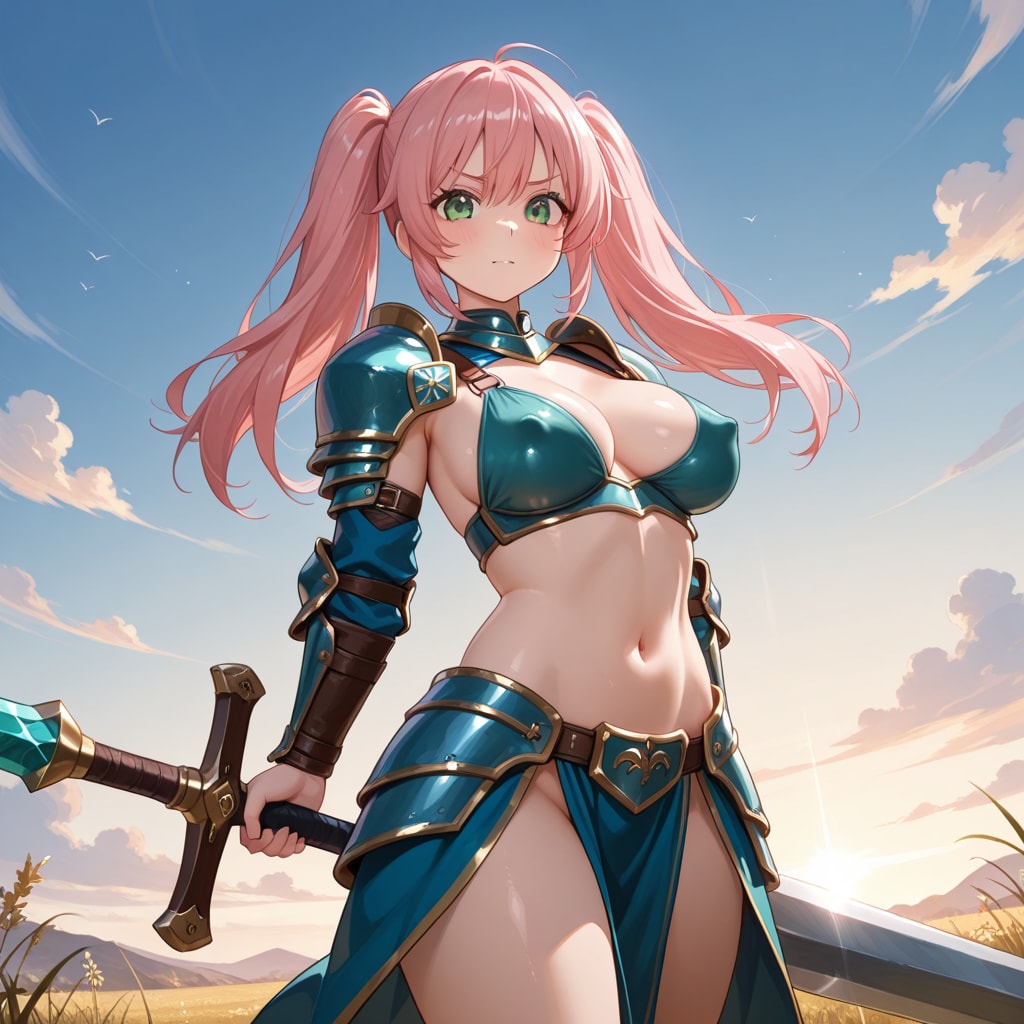 女性騎士（R-15版）