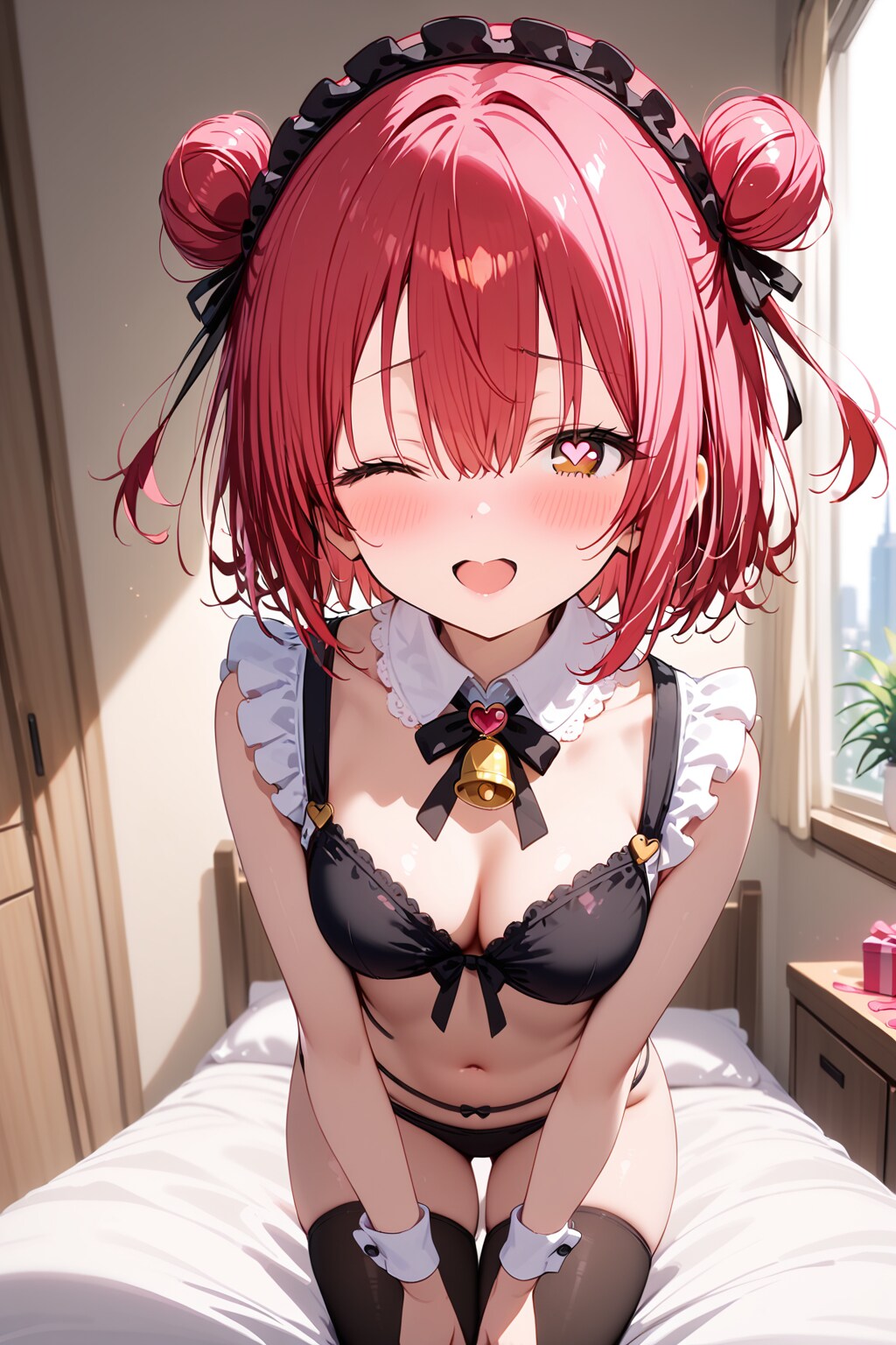 赤髪下着(バレンタインのプレゼントです♡)_20250213