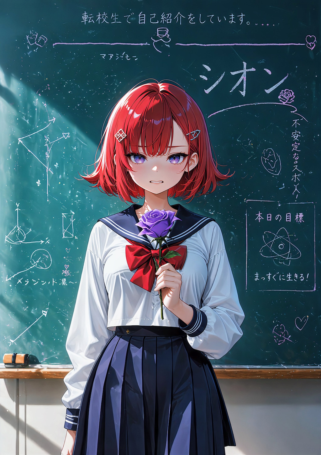 転校生、シオン