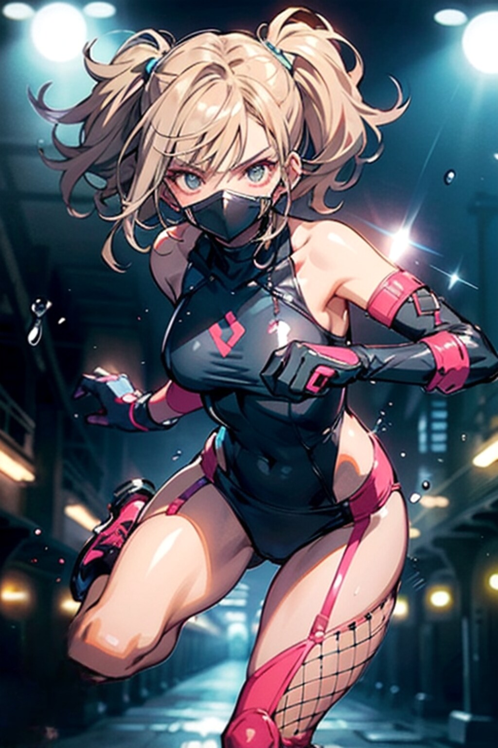 くノ一ピンク基本プロンプト