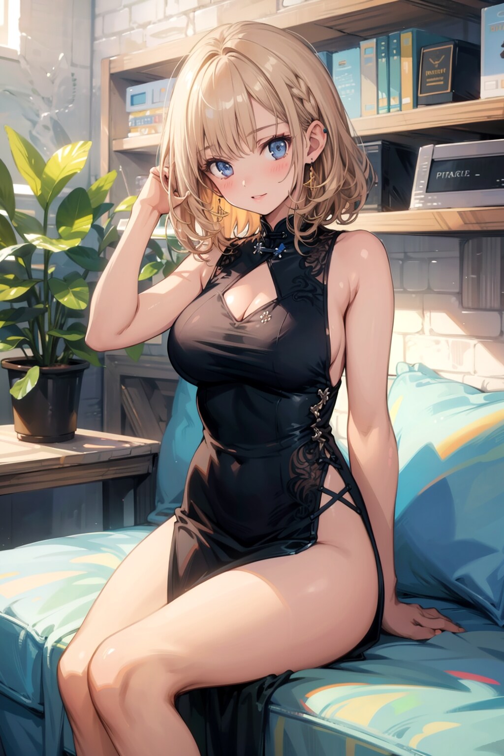 「着替えてみたの」