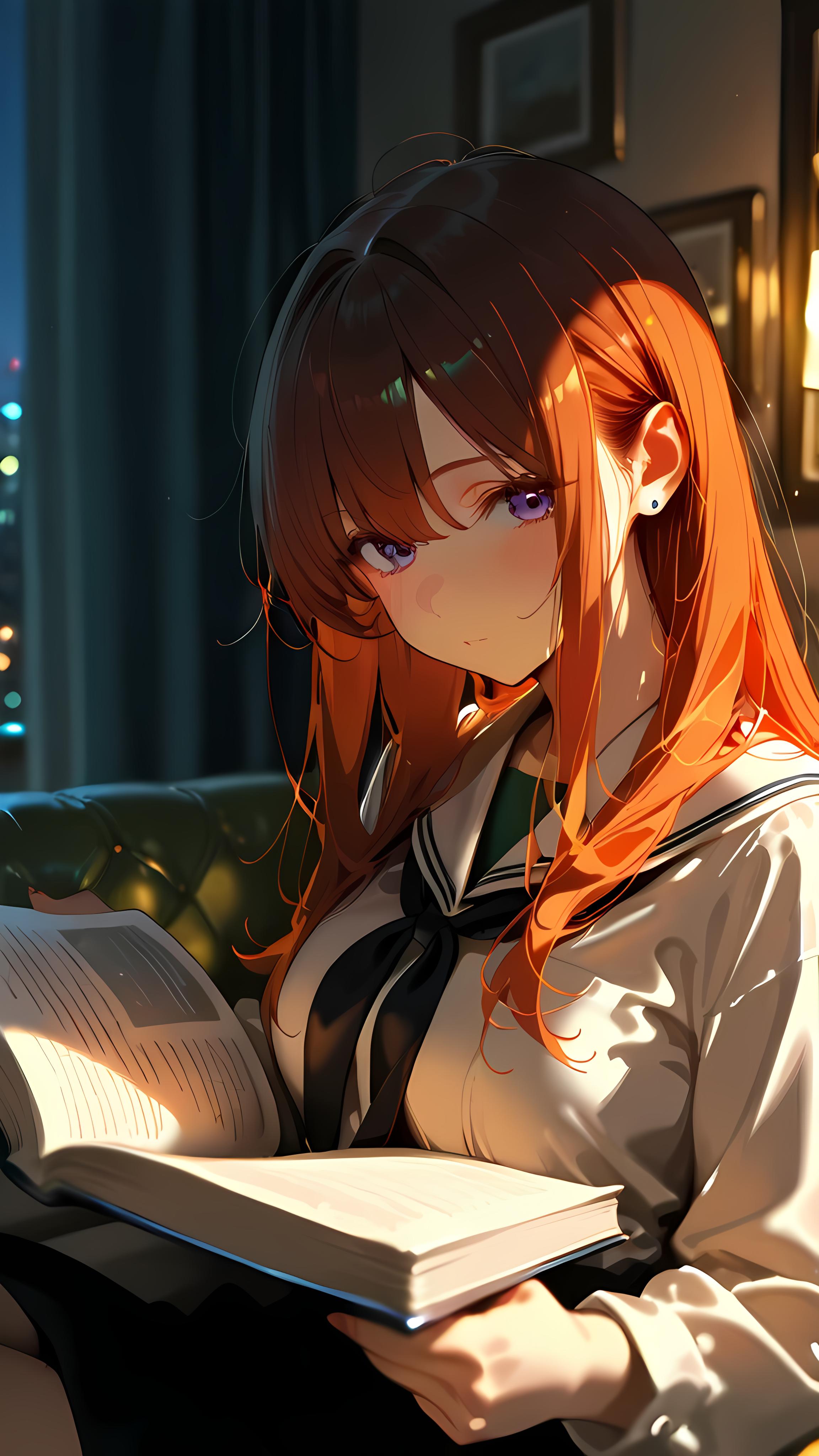 Reading Girl | の人気AIイラスト・グラビア