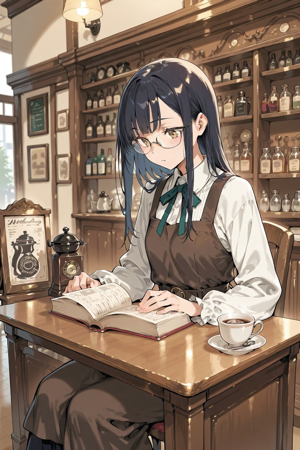 今日の眼鏡っ娘　3/23 | の人気AIイラスト・グラビア