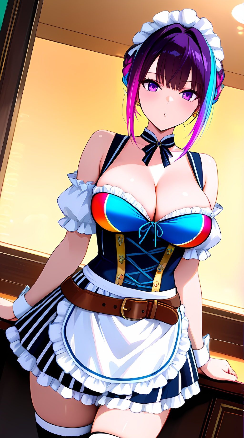 ディアンドル風メイドさん