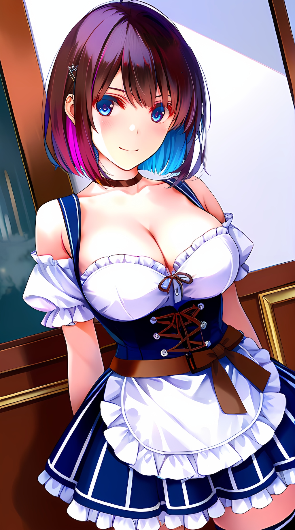 ディアンドル風メイドさん